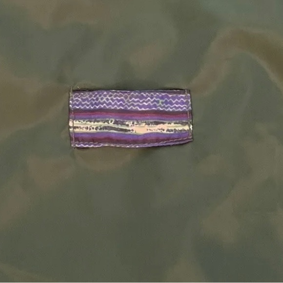 Vintage 1990’s Reebok Windbreaker Wild Animal Print Color Block Men’s Size Small - Picture 6 of 6